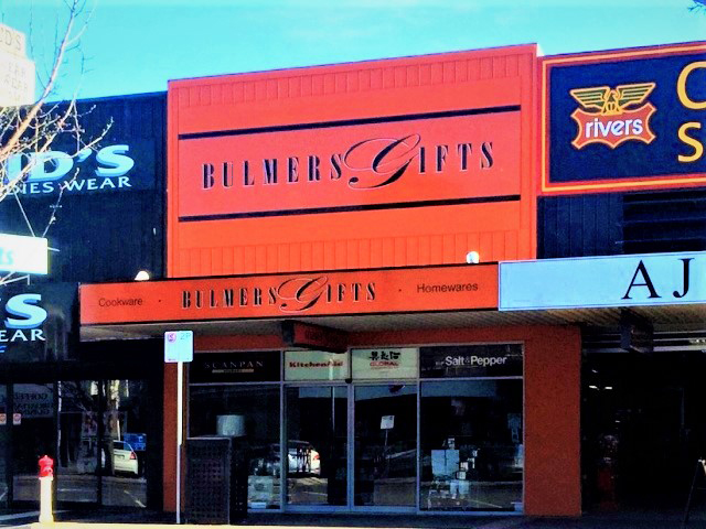 Bulmers Gifts Sale Shop Front